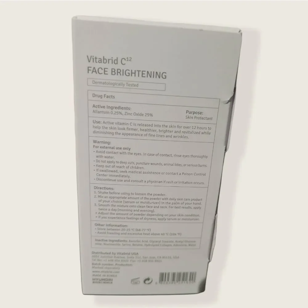 💫 VITABRID C12FACE Brightening Powder - Picture 4 of 6